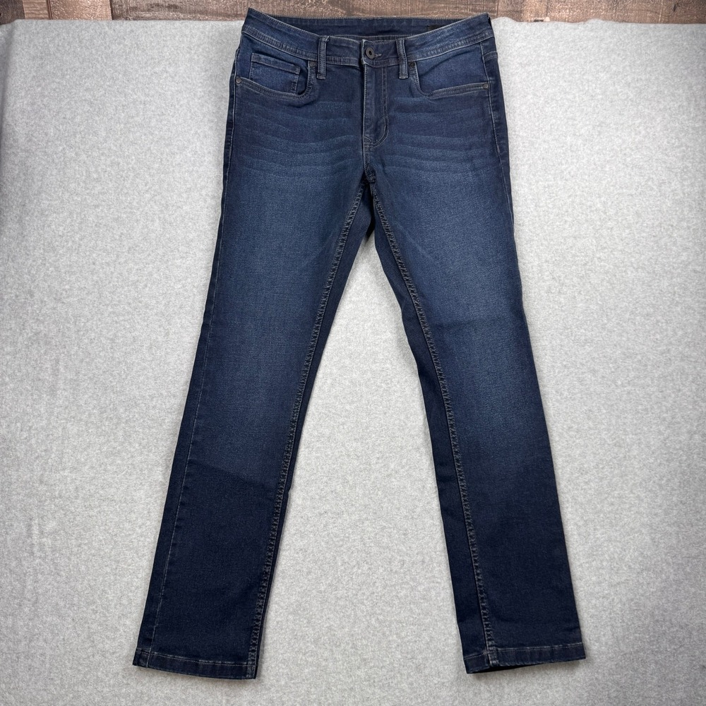 The Perfect Jean NYC Jeans Mens 29x30 Slim Fit Dark Wash Stretch Denim 5 Pocket